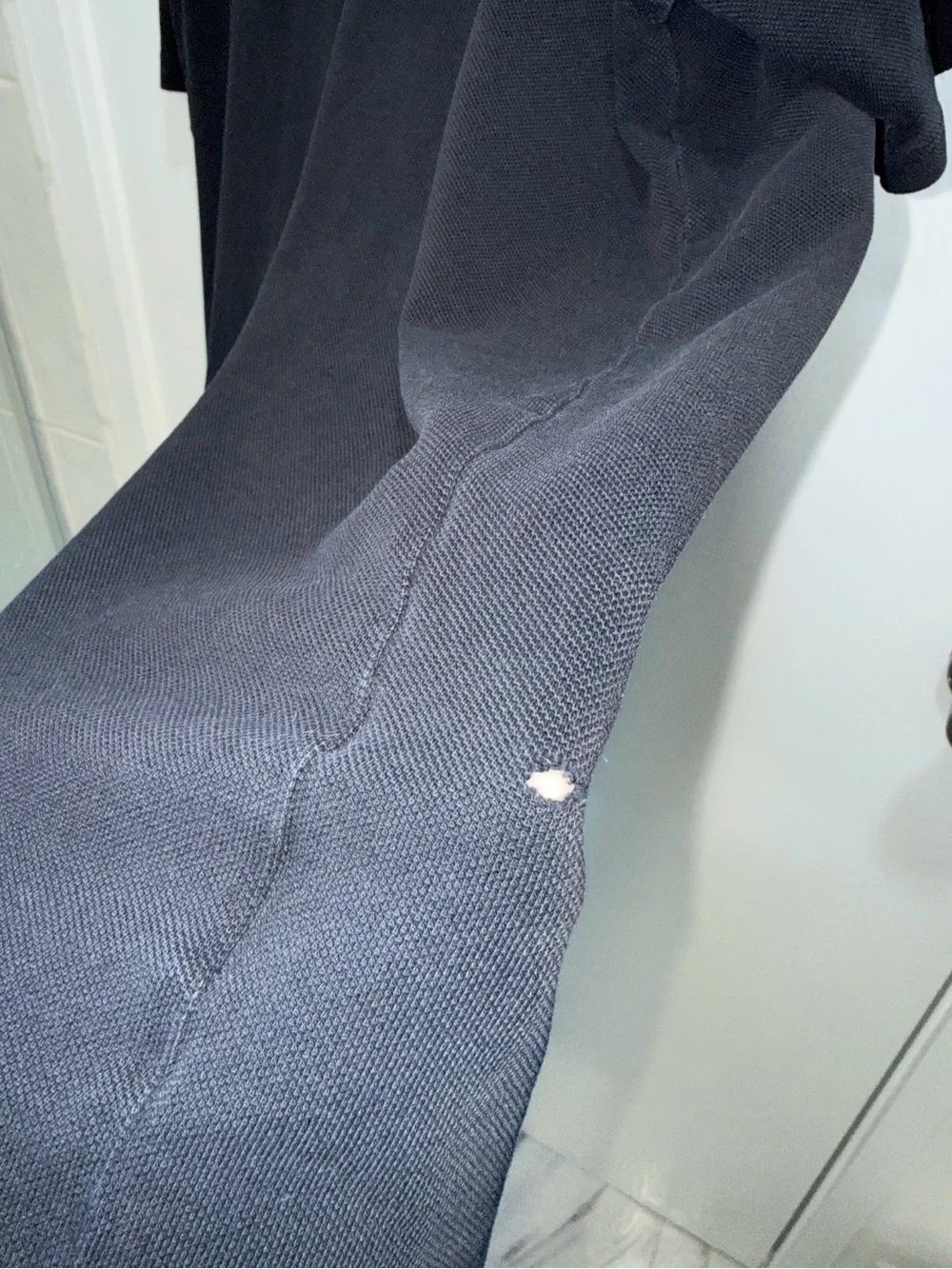 Burberry London Men’s Polo Shirt XXL Black Nova Check Collar - Picture 6 of 9